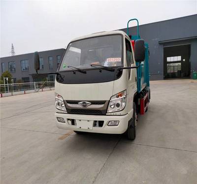 東風(fēng)天錦環(huán)衛(wèi)垃圾車 壓縮垃圾車、垃圾斗與垃圾箱的協(xié)同作業(yè)與未來趨勢(shì)